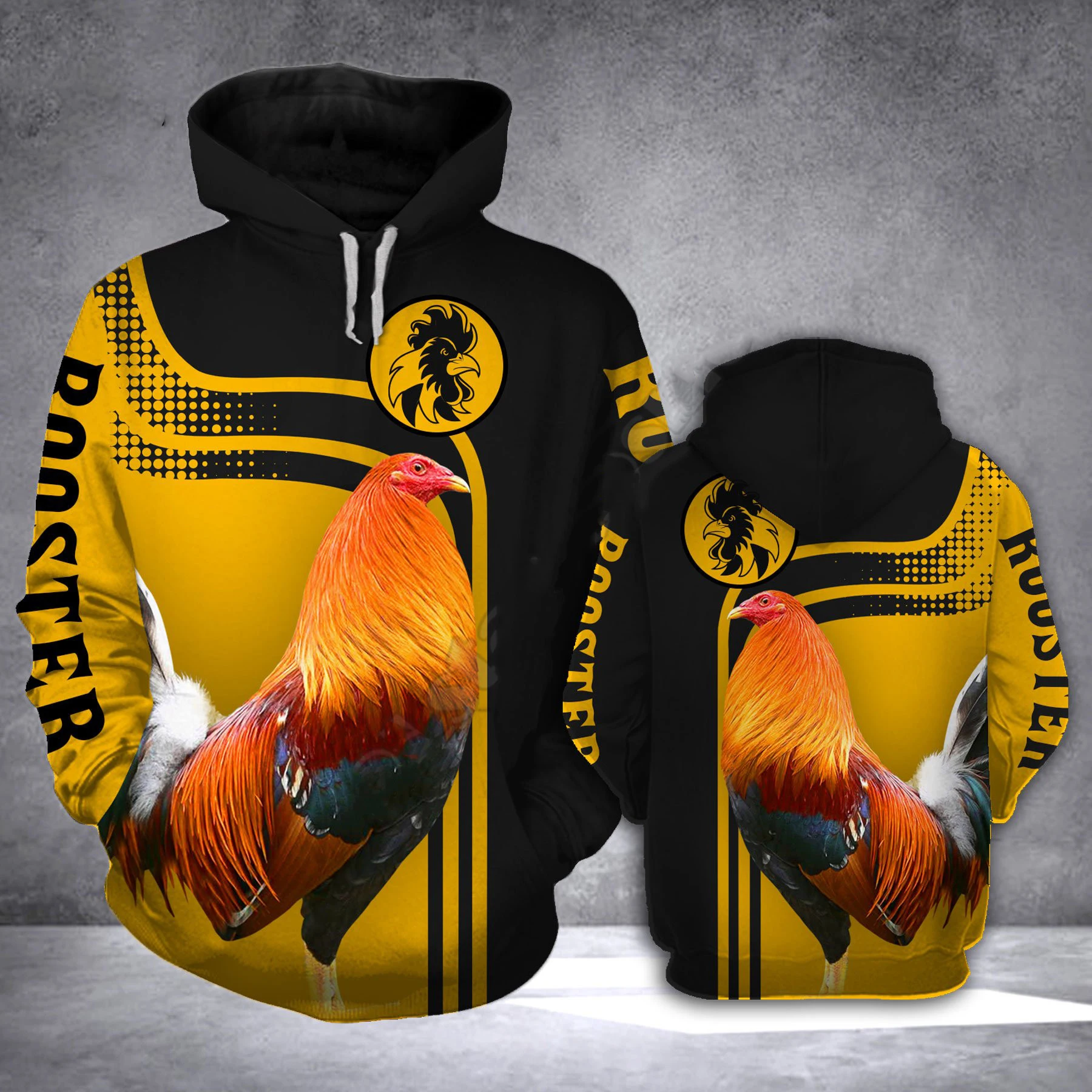 2022 Man\'s Hoodie Camo Animals Rooster Autumn Pullover New Fashion Tracksuit 3D Print Casual Hoodies