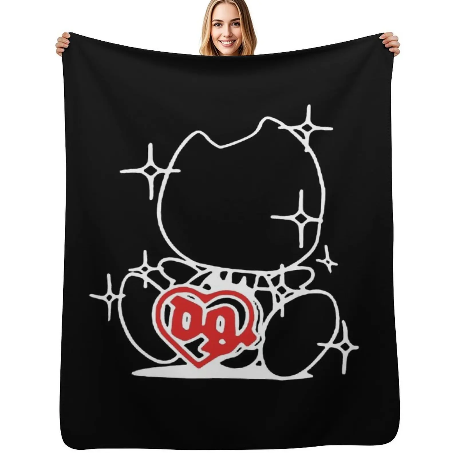 

Bladee Drain Gang , Drain This Gang , Drain Gang Merch Throw Blanket Sofa Throw Loose halloween Sofa Quilt Blanket