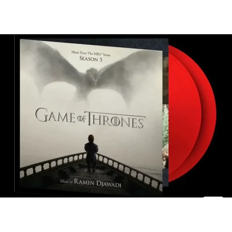 MOV Red Glue Game of Thrones Season 5 Limited Edition Numbered Vinyl Record for Collectors