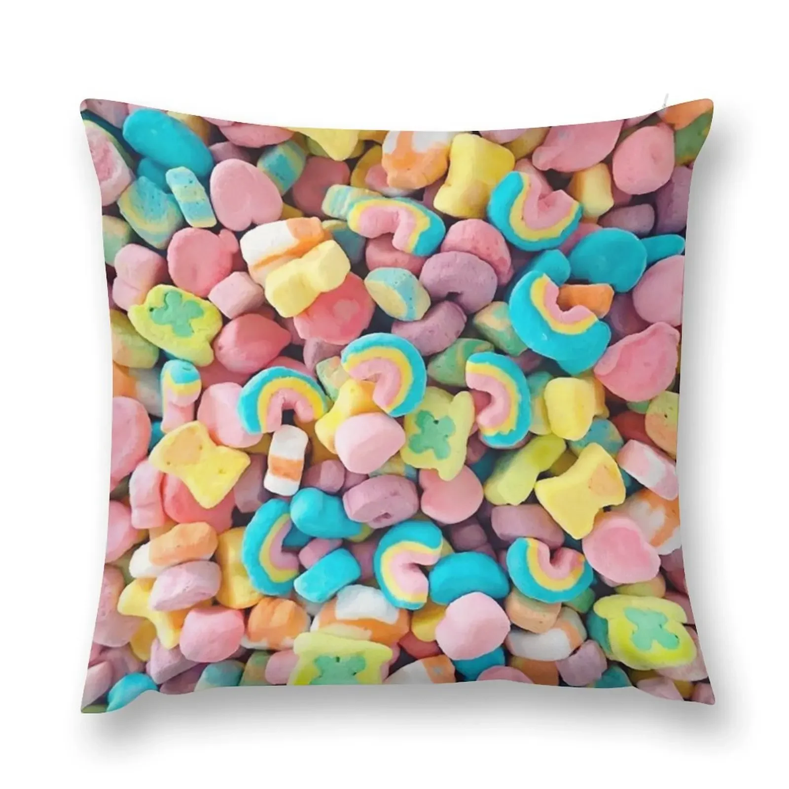 

Lucky Charms Throw Pillow autumn decoration Pillow Case Christmas Sofa Covers For Living Room Christmas Pillow Cases