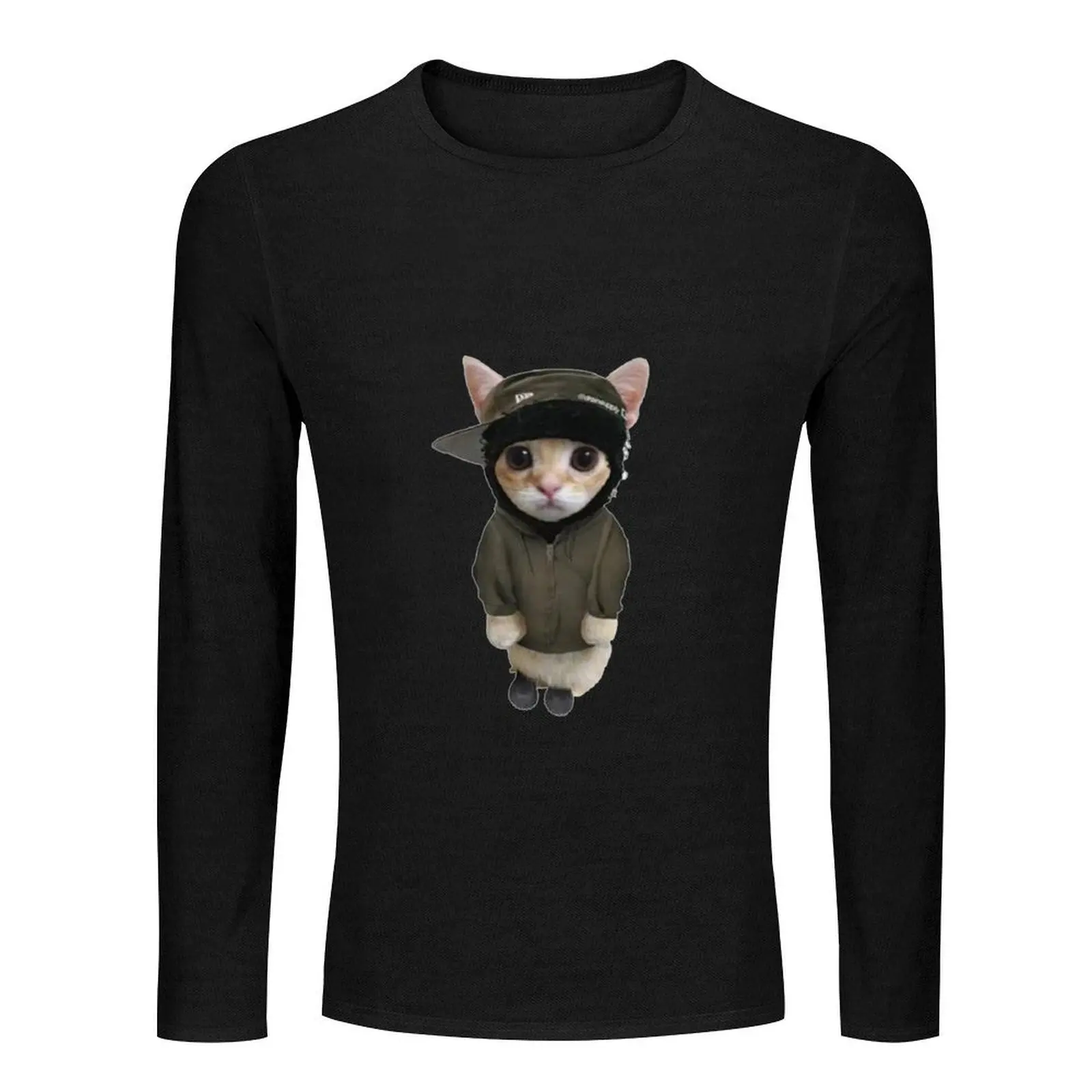 Yeat Cat Tonka Long T-Shirt plus size t shirts Oversized t-shirt quick drying shirt T-shirts for men cotton