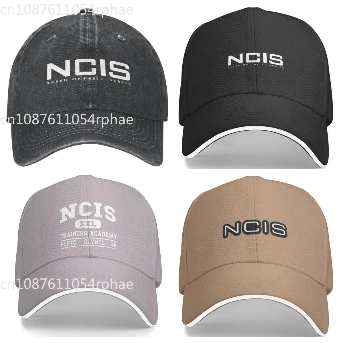 

NCIS Spiral Baseball Cap Harajuku Desgin Tennis Skate Sunscreen Trucker Hat Summer Casual Custom Logo Couple Women Baseball Caps