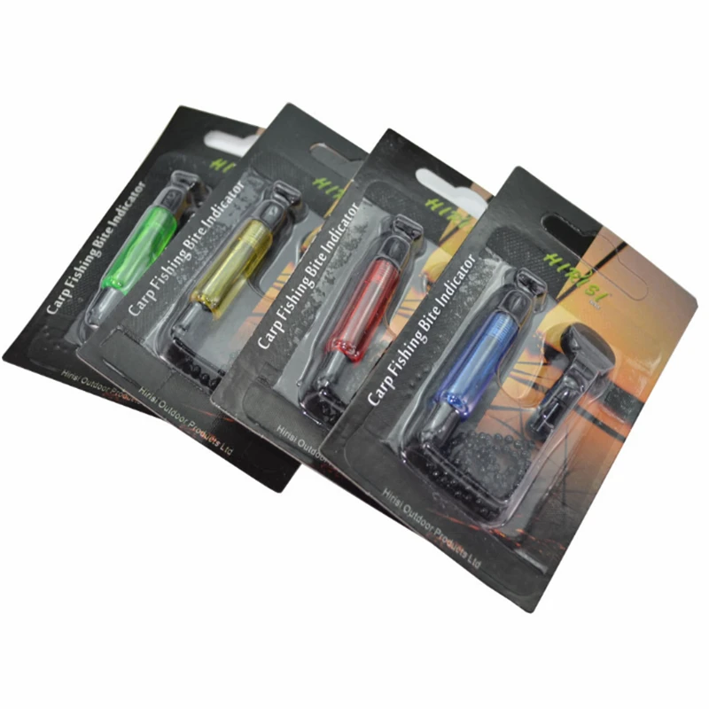 Bite Alarms Carp Fishing Hangers Bobbins Swingers Indicators Fishing Alarm Swinger Steel Chain 4 Color Bite Alarm Fishing Tools