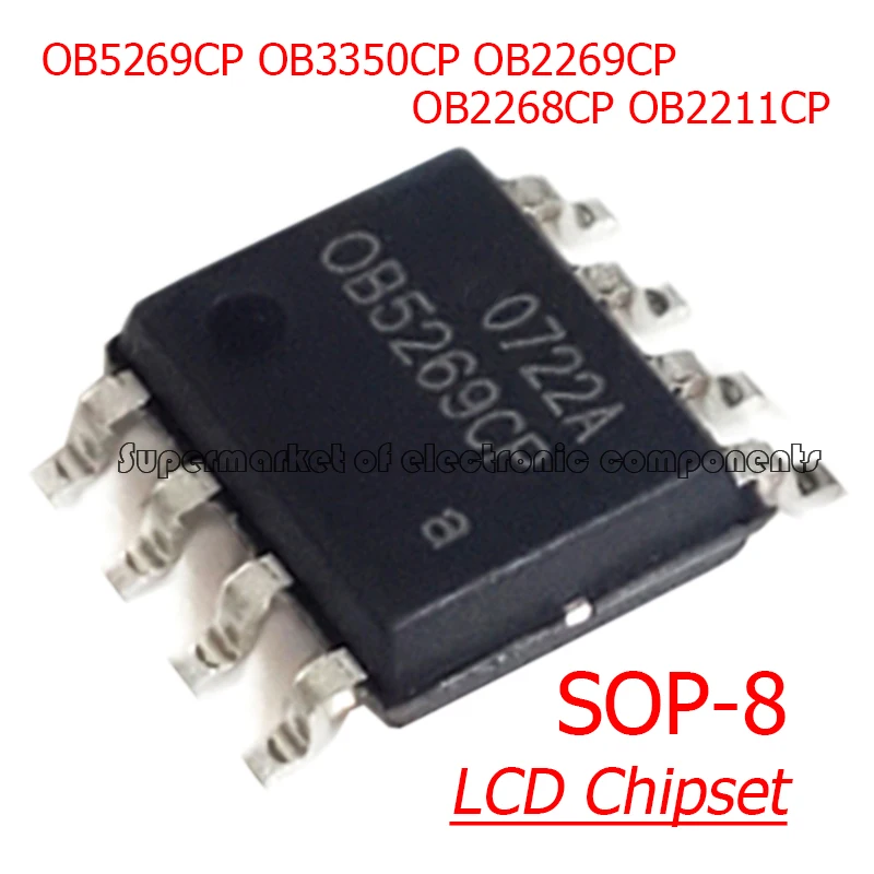 5PCS OB5269CP OB3350CP OB2269CP OB2268CP OB2211CP SOP-8 SMD New IC Chipset