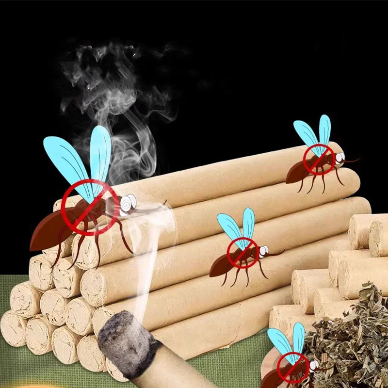 Wormwood Mosquito Repellent Incense Stick Safe Natural Outdoor Bug Preventor For Garden Camping Flies Cockroaches Pests Repell