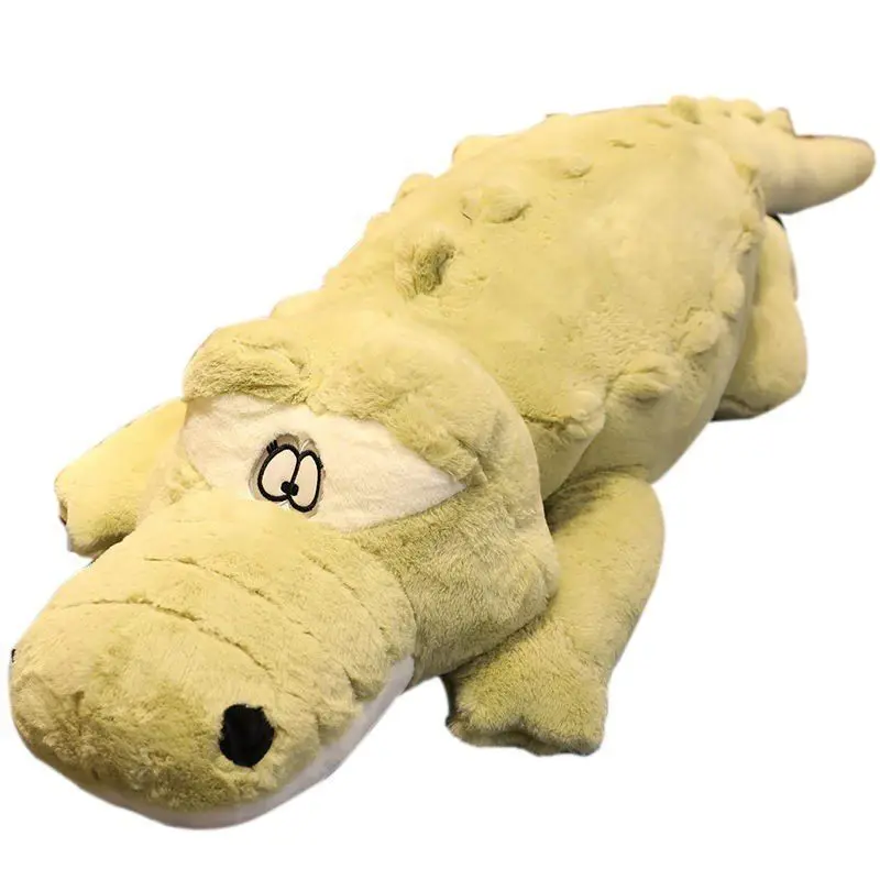 60-150cm novos brinquedos de pelúcia jacaré realista animal de pelúcia macio pelúcia crocodilo piushion preenchido travesseiro almofada para a menina crianças presente