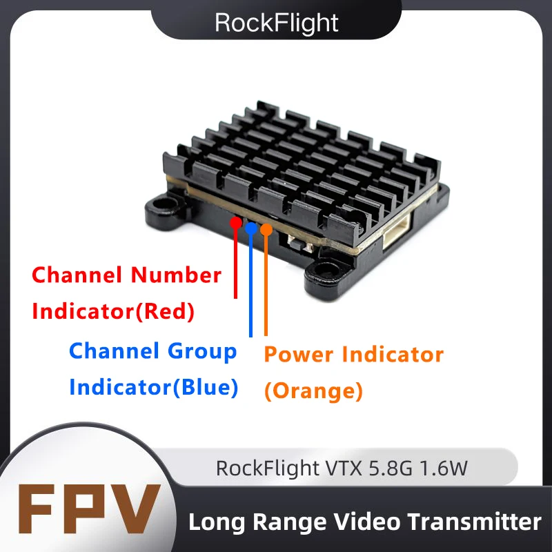 RockFlight TX663 VTX 5.8G 48CH - Fpv Drone Frame recensie en prijs