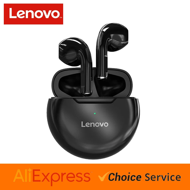 New Lenovo HT38 TWS Earphone Wireless Bluetooth Headphones Mini Dual Mic Noise Reduction HiFi 9D Stereo Earbuds Long Standby