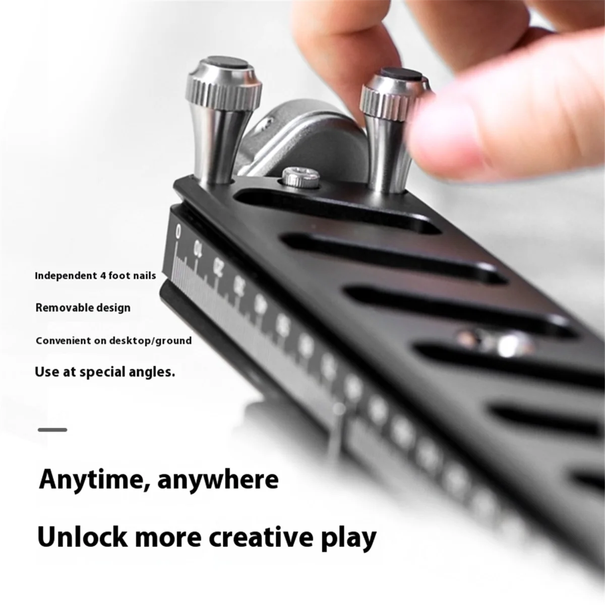 NISI NM-200S Macro Focusing Rail Slider Close-Up e Macro Fotografia Sistema de liberação rápida Rico