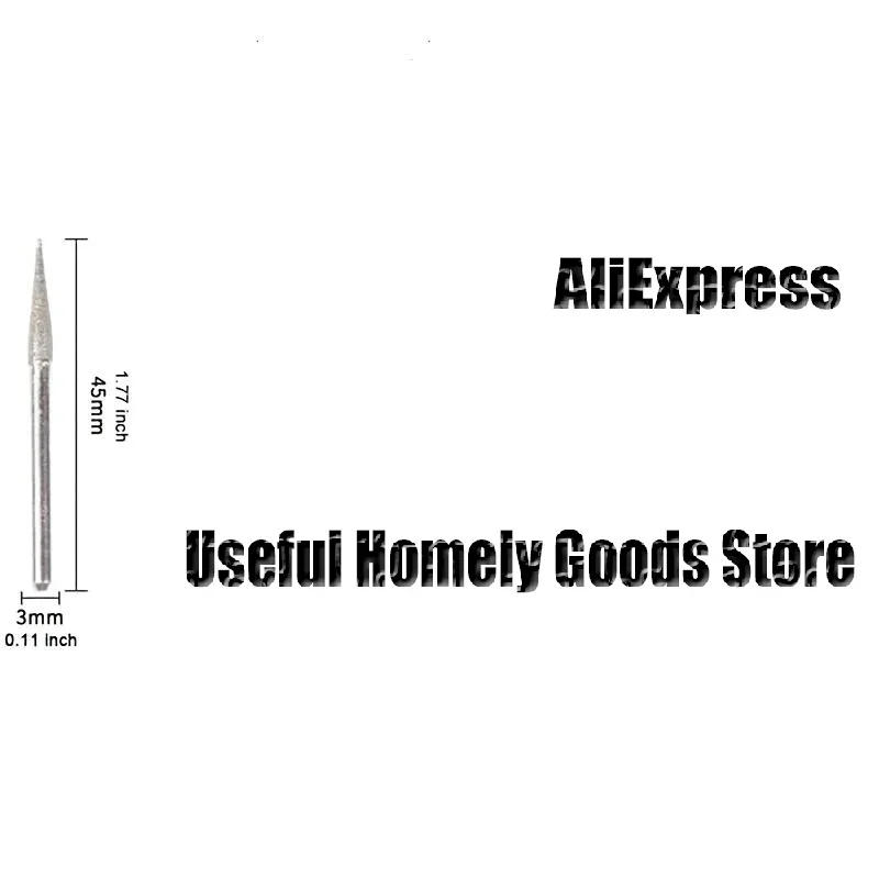 30Pc/box Drill Bit Diamond Burs Bits For Electric Grinder Rotary Tool SetGrinding Carving Cutting Rotary Tool Abrasive Tool Part