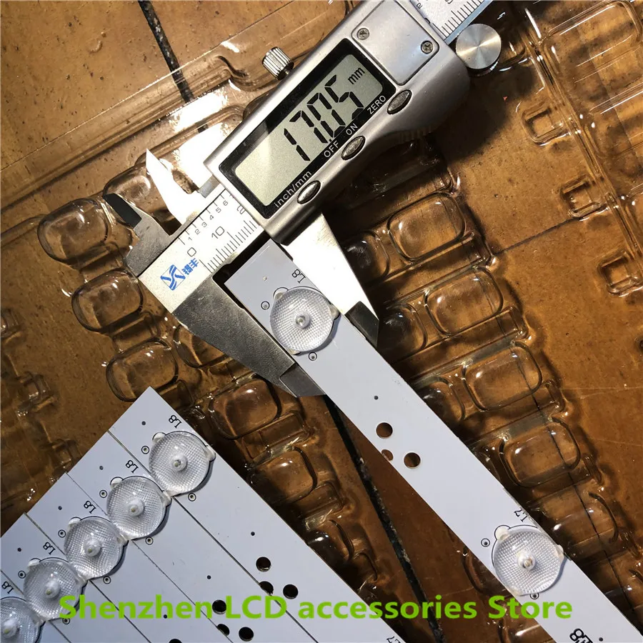 36 개/몫 FRO SKYWORTH 32_3X8 모니터 패널 SH32MJE8MY3024000235 8LEDs 595mm 100% 새로운