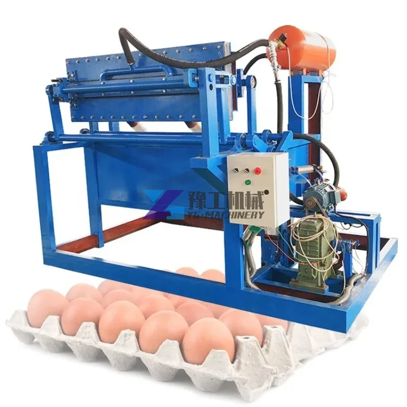 Carton Paper Egg Tray Making Machine Price Automatic Egg Tray Production Machine Waste Paper Recycling Machine