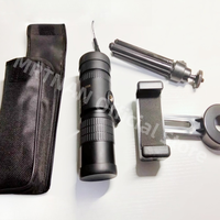 10-300x40 Telescope HD Portable Strong Binoculars Long Range Professional Monocular BAK4-Prisms For Hunting Camping