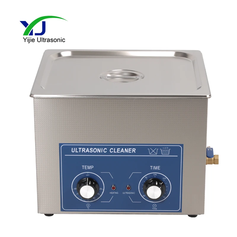 15L 40kHz Portable Ultrasonic Cleaning Machine Retainer Ultrasonic Cleaner Injector Ultrasonic Bath