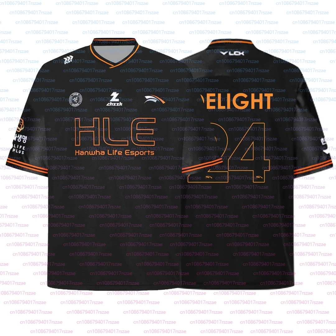 Korea Esports Lck 2026 HLE Team Jersey GUMAYUSI 98 T-shirt LOL