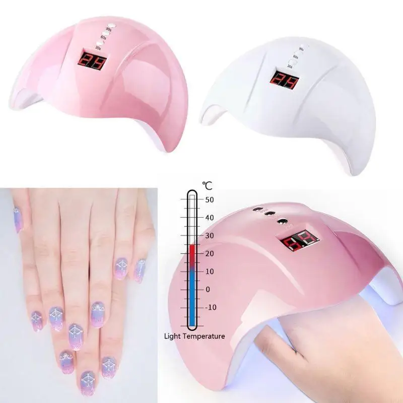 Lamp for Resin Professional Gel Polish Curing Lamp for Manicure Pedicure Resin 36W 395NW UV GEL Curing Light
