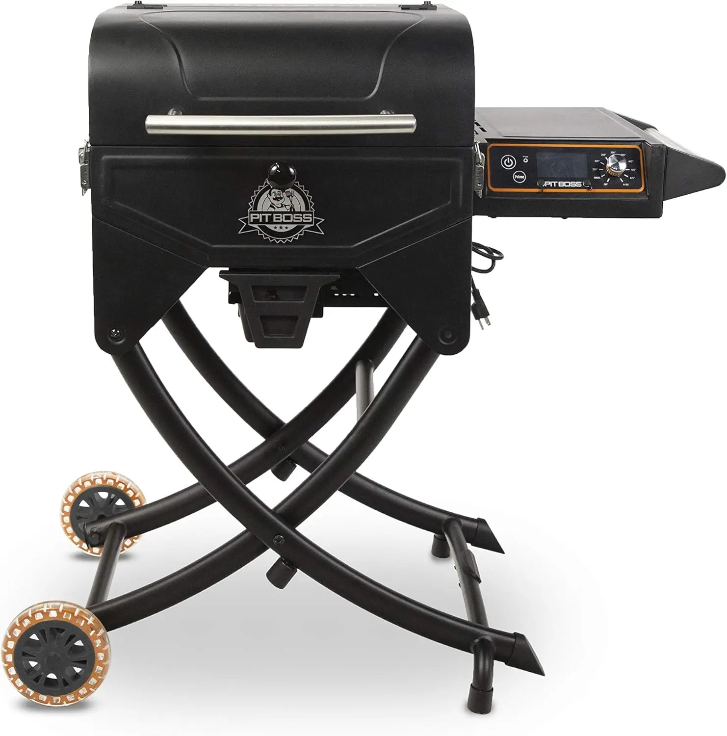 Pit Boss 10538 PB206PSP2 Wood Pellet Grill, Portable, Black