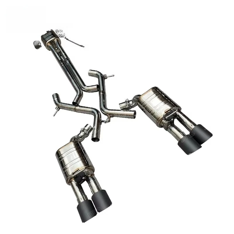

High Performance Racing Style Stainless Steel Exhaust System 48L Turbo 500PS for 2011 970
