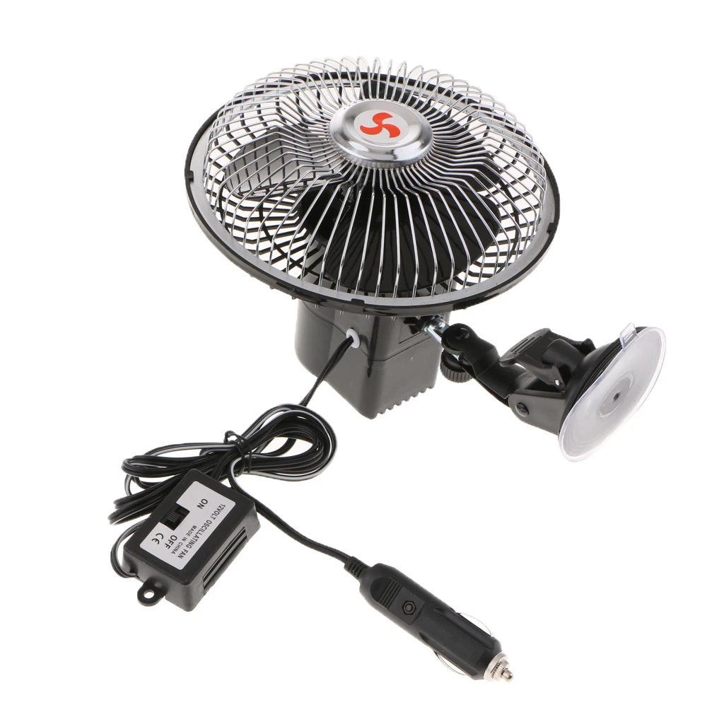 6 inch 12V Windshield Electric Fan Cooling System Cooler for