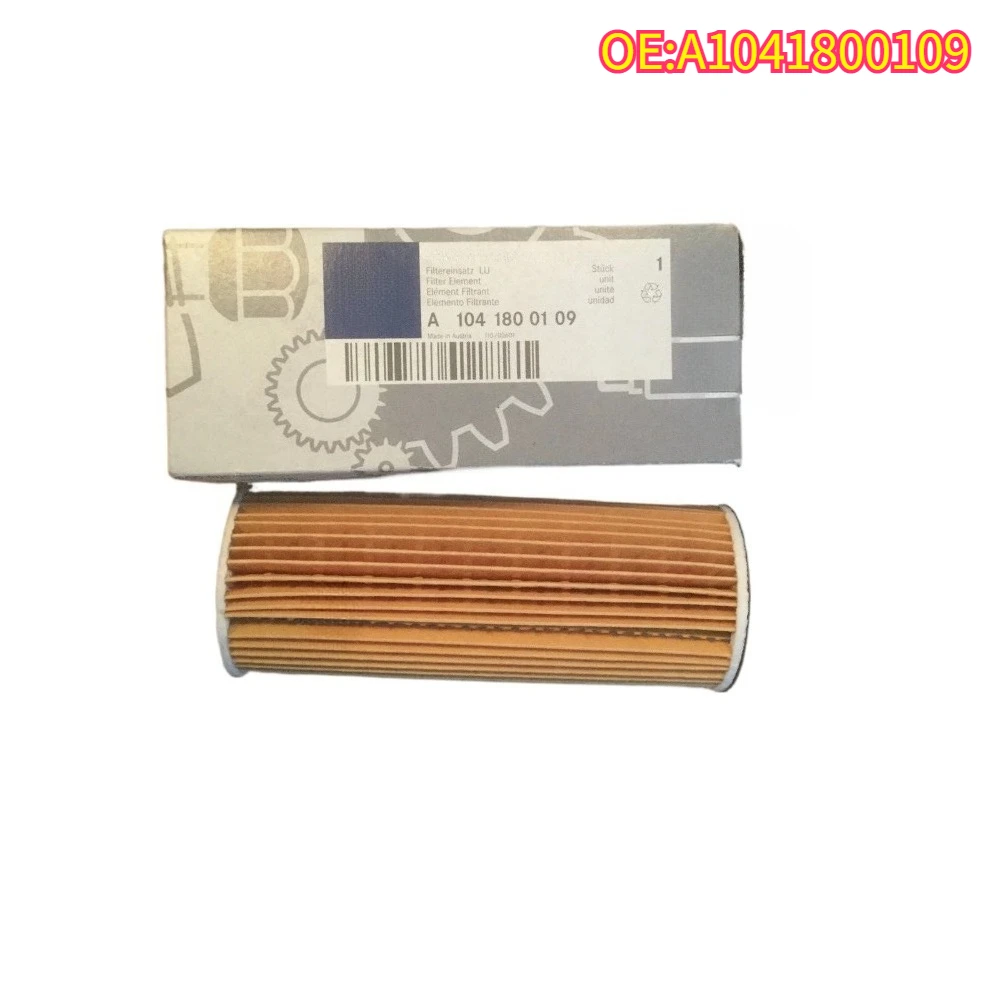 

High quality New For A1041800109 A1041840225 Car Oil Filter Mercedes Benz W202/203/210/140 C180/200 SPRINTER VITO M111 Engine
