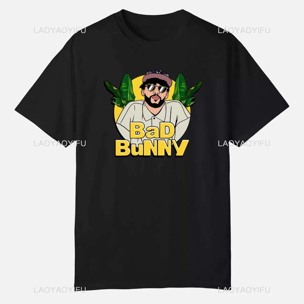 ملابس مضحكة ملابس الشارع الشهير المطبوعة القطن تي شيرت الملابس DTMF Debí Tirar Mais Fotos سيئة الأرنب القمم الرجال قصيرة الأكمام الجرافيك تيز