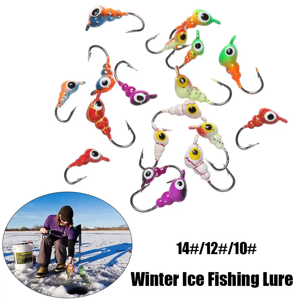 

Artificial Jigging Balancer AD-Sharp Winter Ice Fishing Lure Lead Hard Hook Ants Shaped