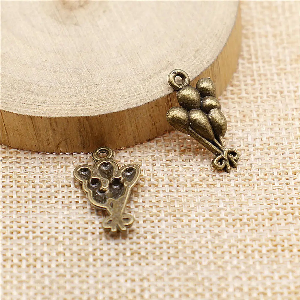 20pcs/lot Air Balloon Charms For Jewelry Making Diy Accessories image 3