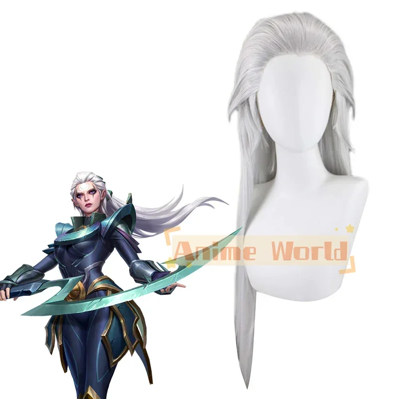 

Classic Diana Wild Rift Cosplay Wig Synthetic Hair Halloween Christmas New Year Cos Wig