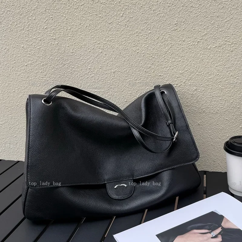

new Maxi Flap bag Women Designer Maxi Shopping bag Grain cowhide shoulder bag Classic Flap Vintage Handbags Cowhide Leather Airp