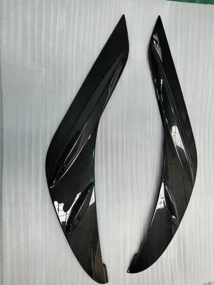 Carbon Fiber Material Door Panel Covering Parts, Suitable for Toyota A90 Models From 2019 and Later.