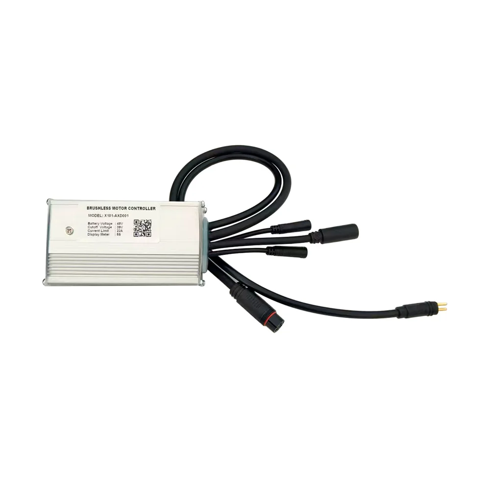 Nulkomma Brushless Motor Controller X101-AXD001 48V 22A for 5S protocol Ebike Electric Scooter MTB Fat Bikes Speed Controller