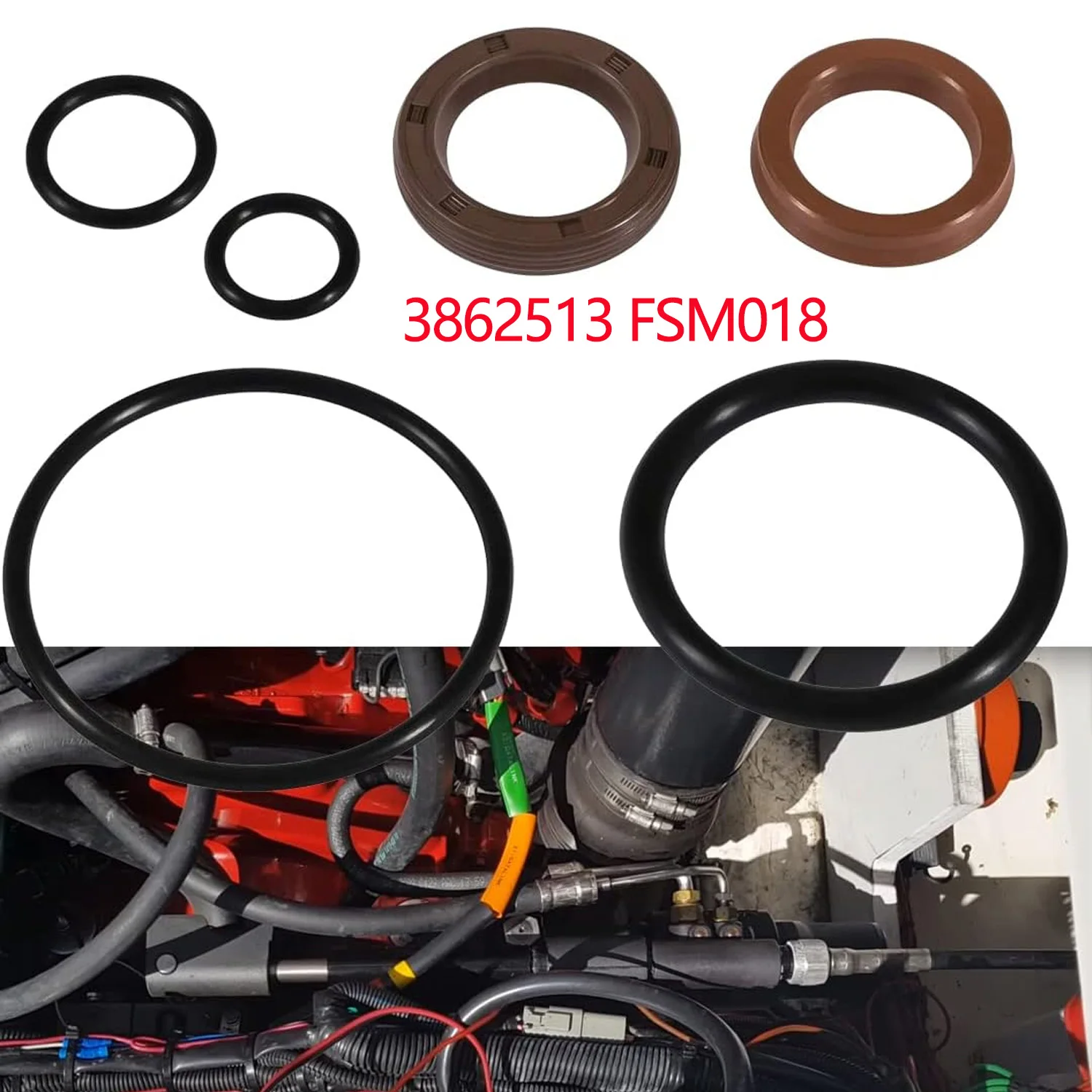 

FSM018 Power Steering Actuator Repair Kit For Volvo Penta Power Steering Actuator 21910902 3812269 3860883 3862210 3862513