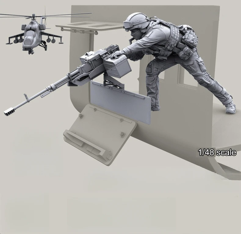 1/48 Resin Model Figure GK , Unassembled and unpainted kit