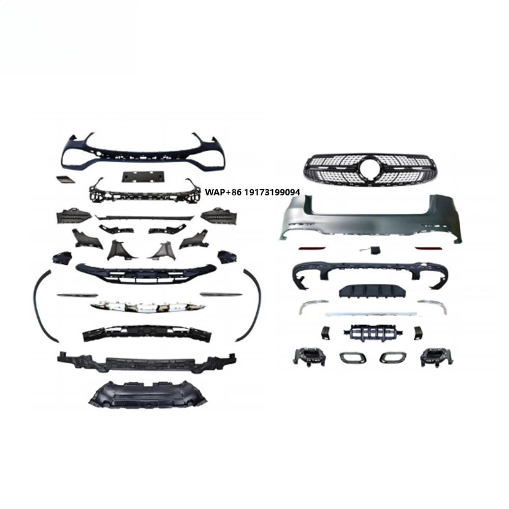 

GLC W253 Bodykit 2020y+ to 2020-2022y Old to New Vehicle GLC W253 Upgrade Set Replace Body Parts Accessory Car Bumpers