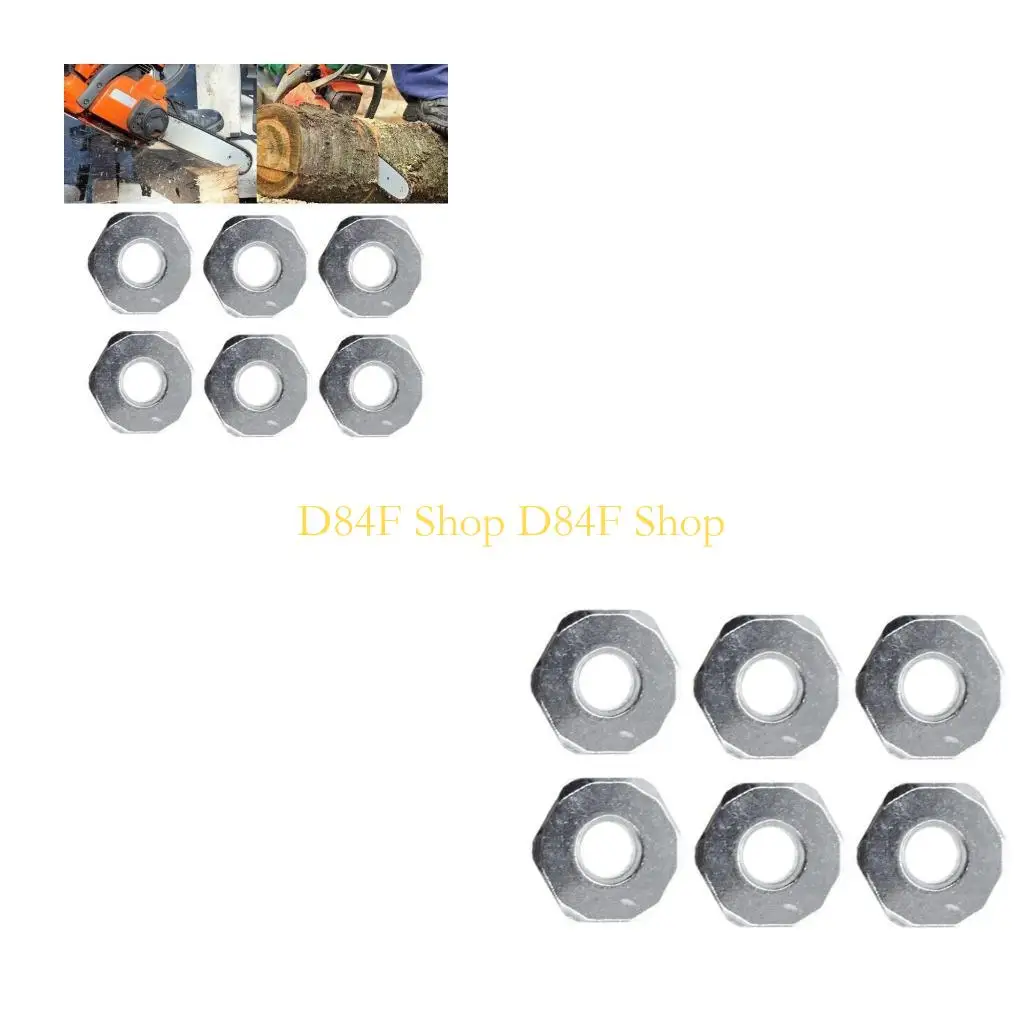 

D84F Metal Guded Bar Tuck заменяет для MS360 MS361 MS362 MS380 MS390 Бензопила 6 Set Set