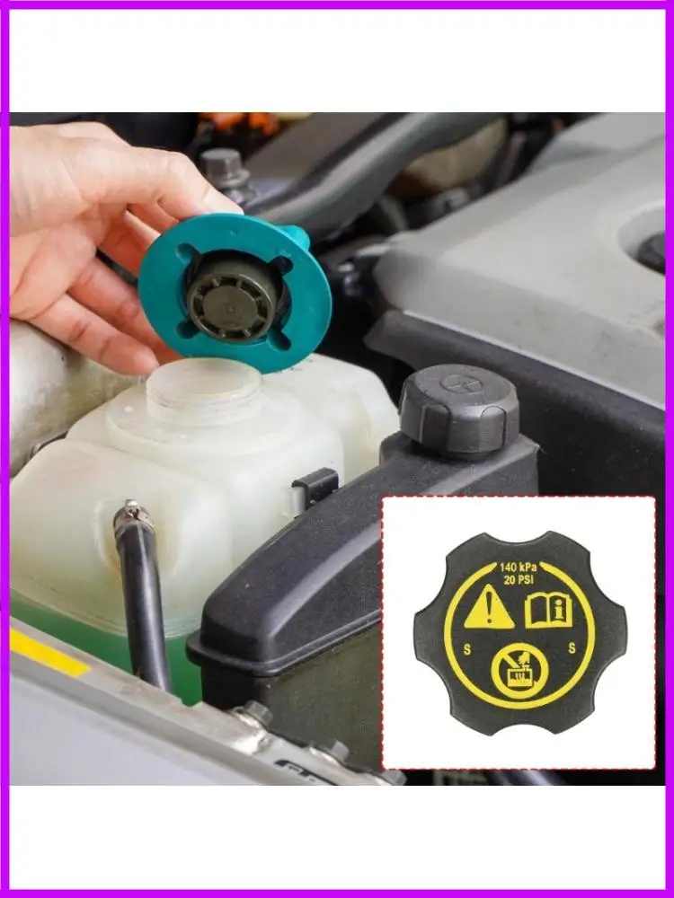 R9CC Vehicle Maintenance Radiator Coolant Cap 13502353 Replacement, Black Plastic Cooling System Service Part, 1 Piece with