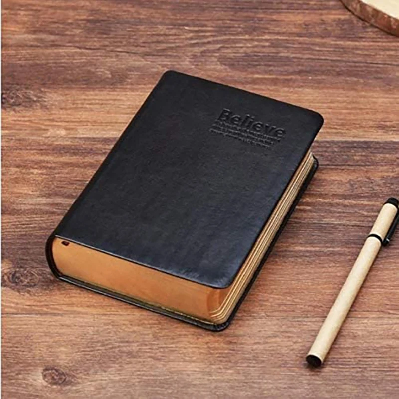 Ретро Ностальгический Дневник кожаный мягкий чехол 360 страниц блокнот подходит для креативных записей