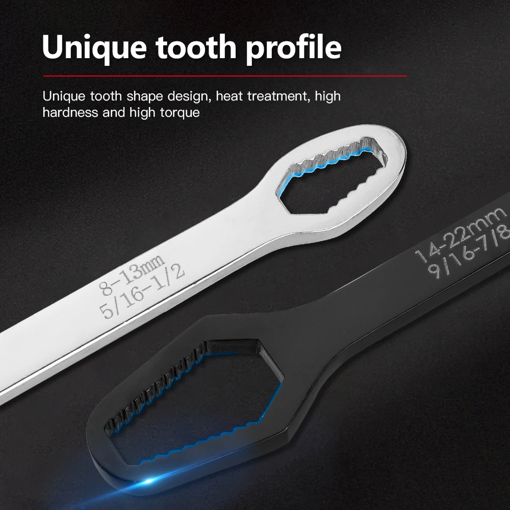 Imagem -05 - Universal Torx Wrench Auto-aperto Ajustável Óculos Wrench Board Double-head Torx Spanner Ferramentas Manuais para Fábrica 822 mm