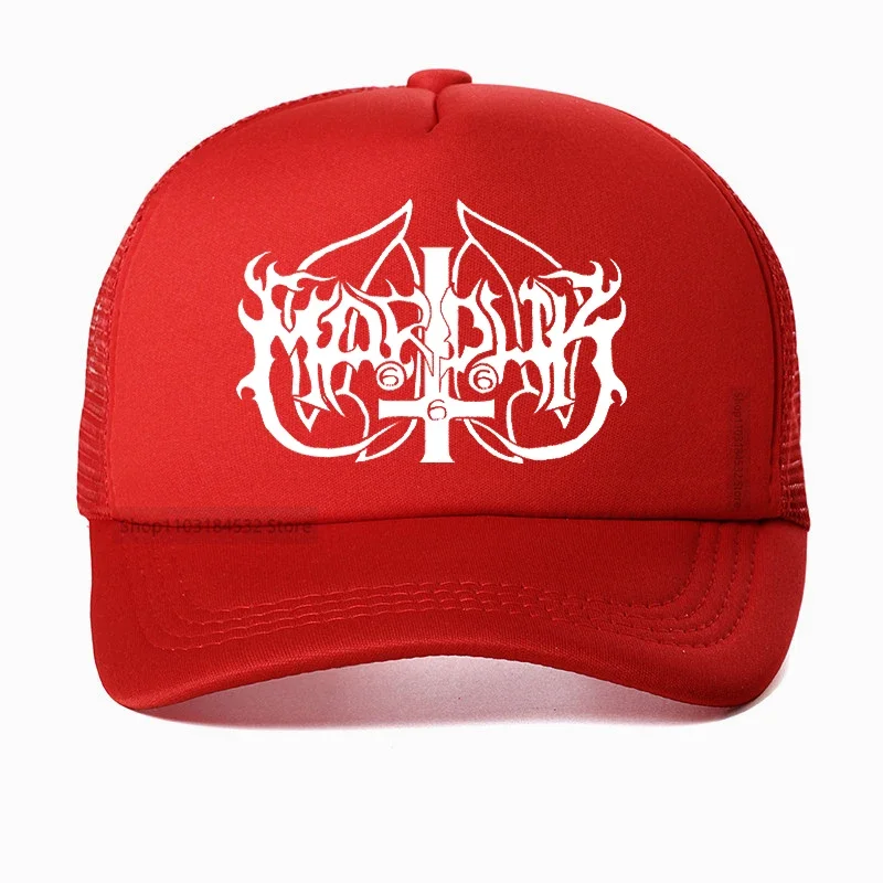 Marduk BAND Casual Baseball cap Harajuku Styles Swedish Men\'s Dark Metal Band hat Hip Hop men Dark Metal Band hats Casquette