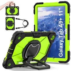 Kids Case For Samsung Galaxy Tab A9 Plus 11 inch 2023 X210/X215 216 Tab S11 A8 10.5 A11 Tablet Kickstand Shockproof Rugged Cover