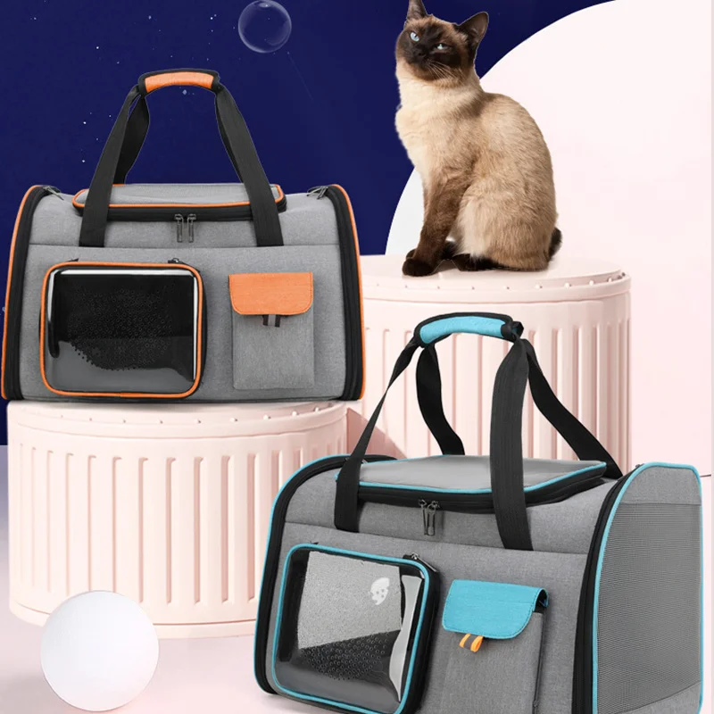 

Dog Carrier Bag Backpack Dog Travel Bags Large Space Breathable Handbag Cat Pet Carriers For Small Dogs Cats Outgoing Supplies