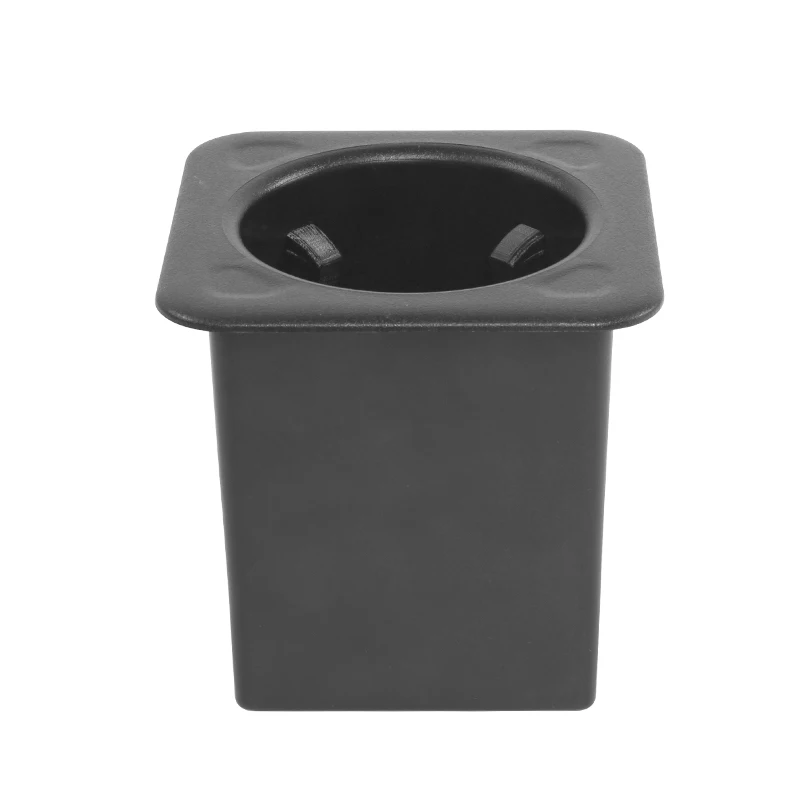 OEM Upgraded Style RV Camper Parts Plastic Black Tea Cup Holder Coffee Table