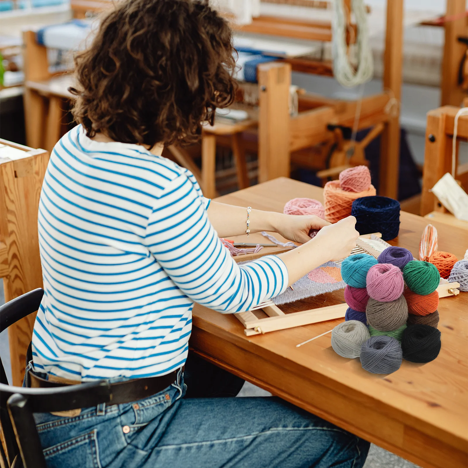 

15Pcs Colored Braided Jute Twine Handmade Cord for DIY Macrame Knitting Craft Supplies Thick Yarn Rope Braided Cord