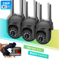 2.4G WIFI 2K IP Camera Two way audio PTZ Move To Follow Outdoor Wifi Surveillance Camera Security Protection Cameras Smart Home