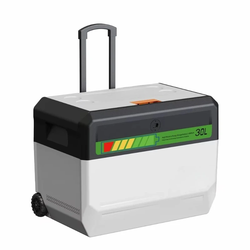 

30L 12V battery powered refrigerator is suitable for outdoor family car use portable refrigerator energy saving LCD panel