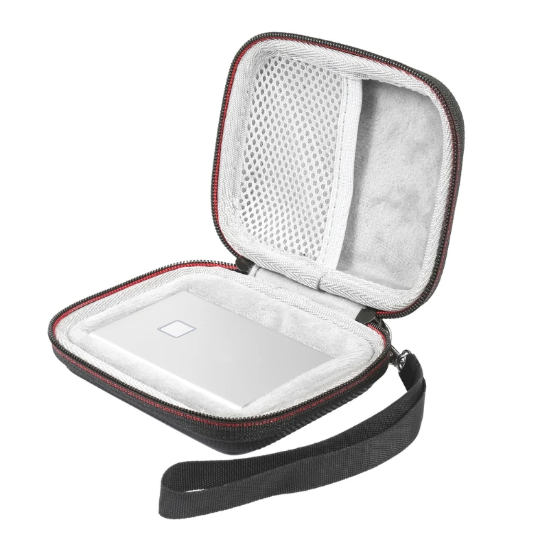 1 Pc Portable EVA Outdoor Travel Case Storage Bag Carrying Box for Samsung T7 Touch SSD Case Accessories