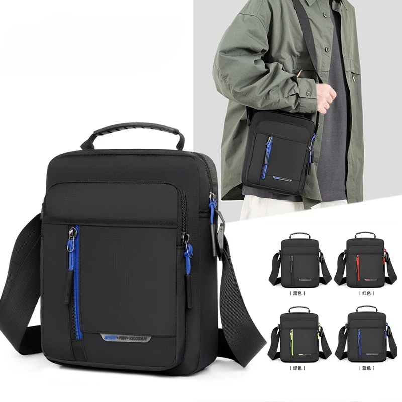 

The Urban Essential Shoulder Bag - Lightweight Oxford Fabric with Elegant Styling for Modern Men