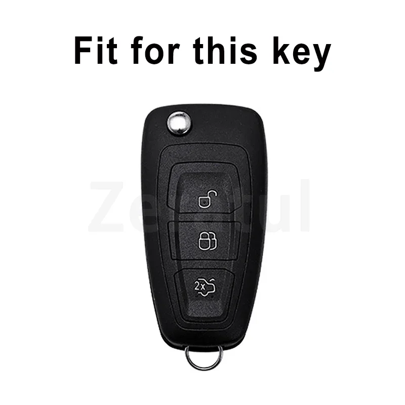 TPU Car Remote Key Case Cover For Ford Ranger C-Max S-Max Focus Galaxy Mondeo Transit Tourneo Custom Auto Key Holder Keyless