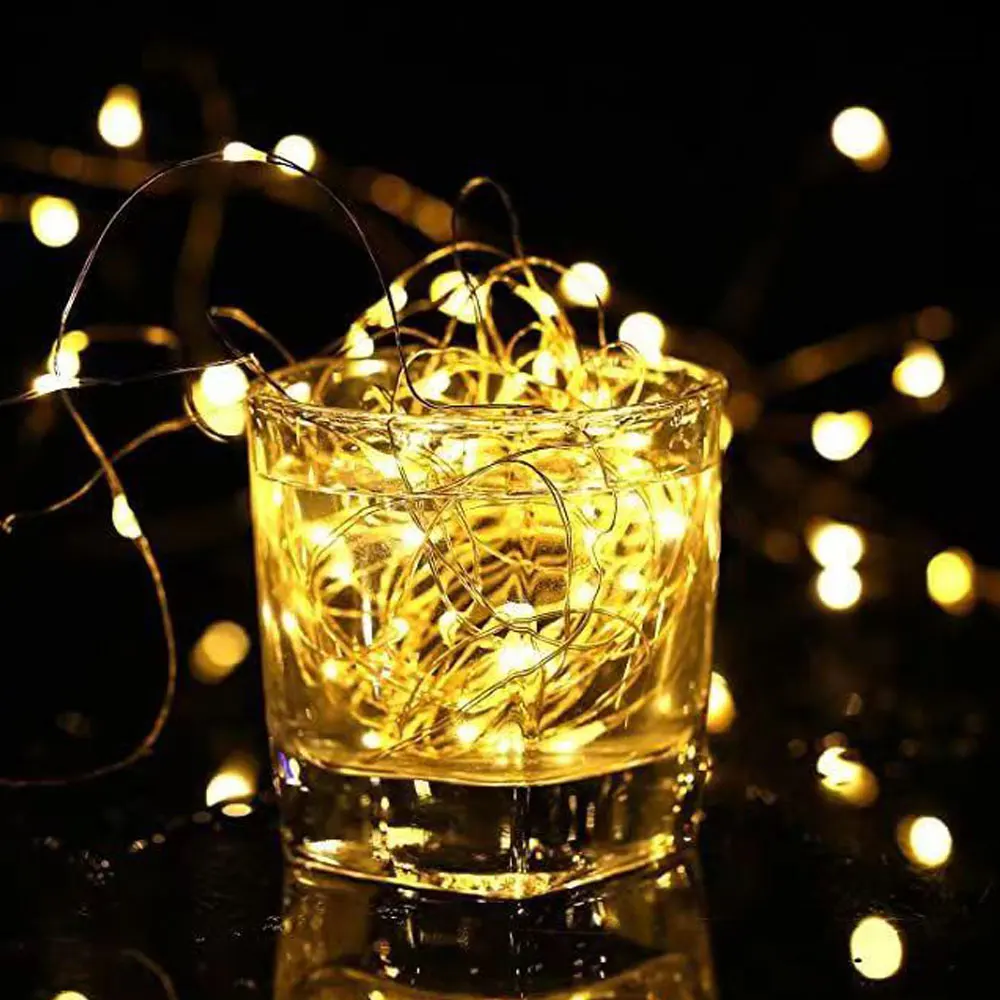 USB Powered LED String Lights Waterproof Led Copper Wire Fairy Lights DIY Wedding Christmas Party  Decor Garland night light