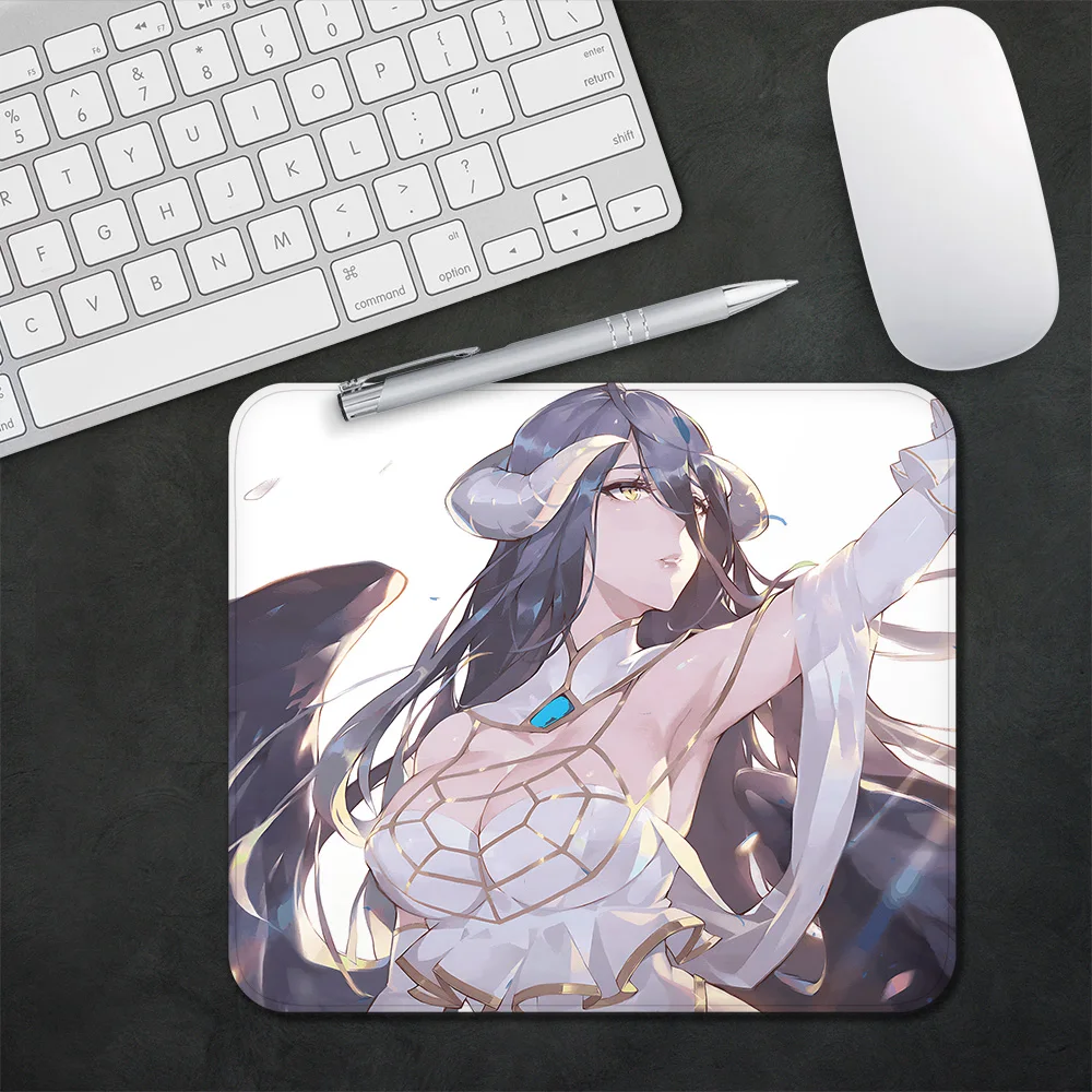 Albedo Overlord Gaming Mouse Pad XS Small Mousepad For PC Gamer Desktop Decoration Office Mouse Mat Deskmat Rug